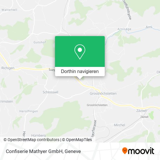 Confiserie Mathyer GmbH Karte
