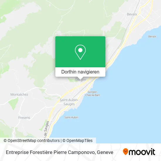 Entreprise Forestière Pierre Camponovo Karte
