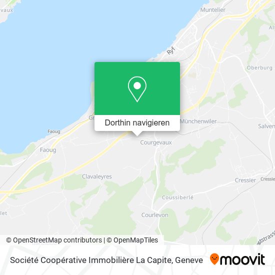 Société Coopérative Immobilière La Capite Karte