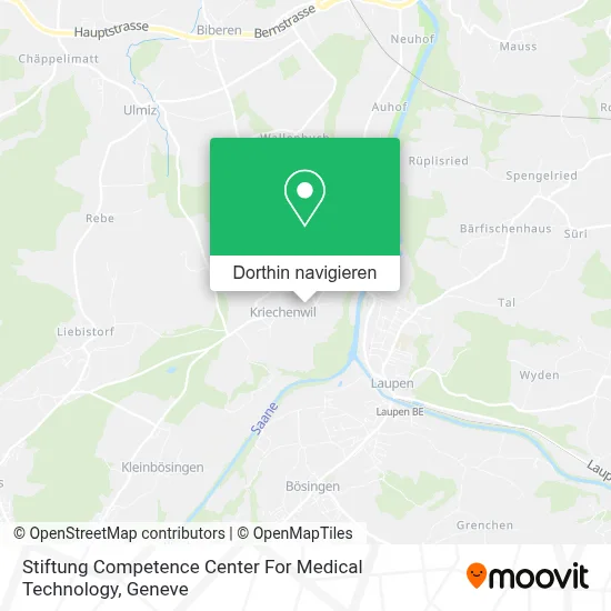 Stiftung Competence Center For Medical Technology Karte