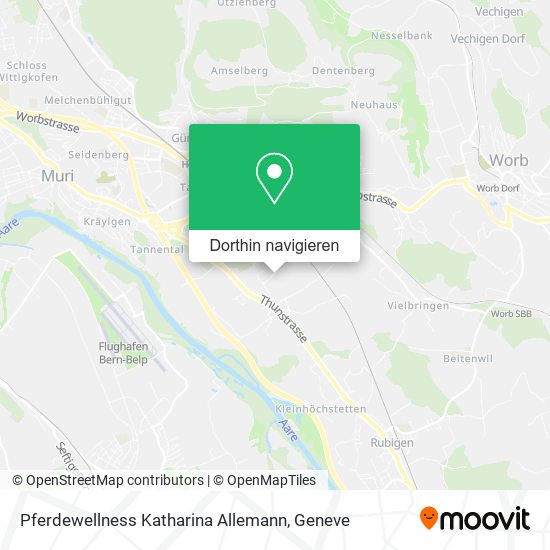 Pferdewellness Katharina Allemann Karte