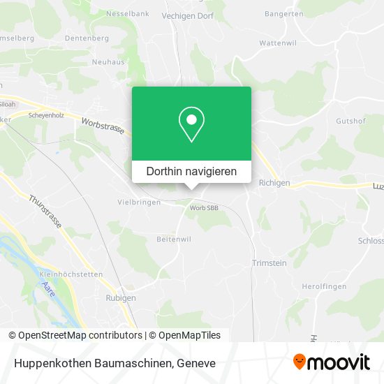 Huppenkothen Baumaschinen Karte