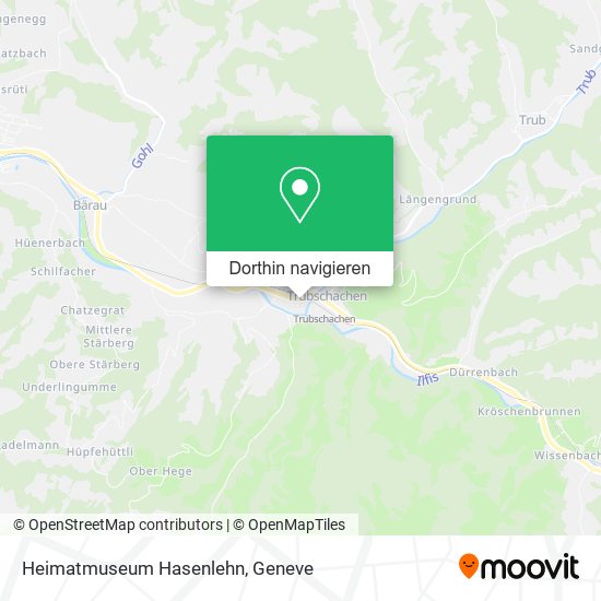 Heimatmuseum Hasenlehn Karte