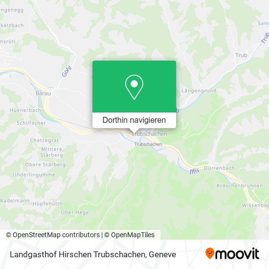 Landgasthof Hirschen Trubschachen Karte