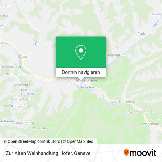 Zur Alten Weinhandlung Hofer Karte