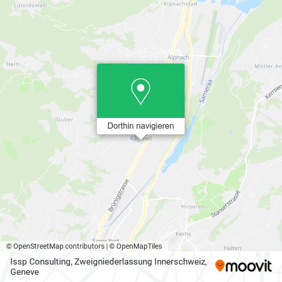Issp Consulting, Zweigniederlassung Innerschweiz Karte