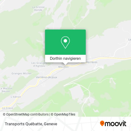 Transports Québatte Karte