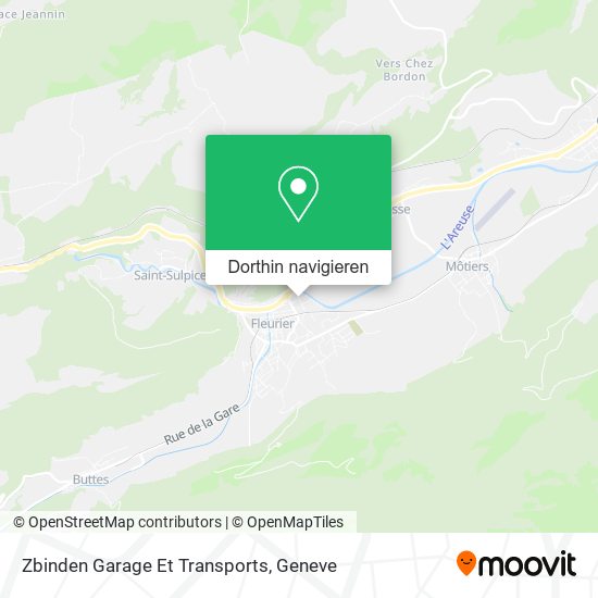 Zbinden Garage Et Transports Karte