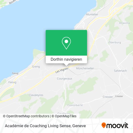 Académie de Coaching Living Sense Karte