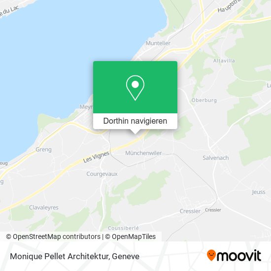 Monique Pellet Architektur Karte