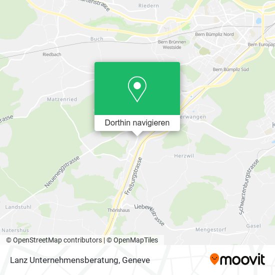 Lanz Unternehmensberatung Karte