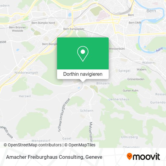 Amacher Freiburghaus Consulting Karte