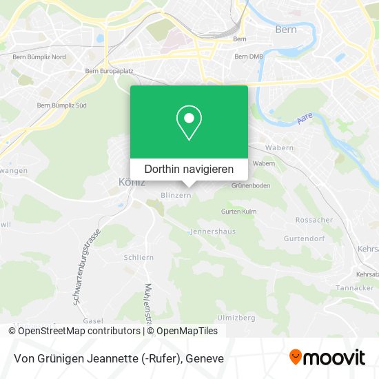 Von Grünigen Jeannette (-Rufer) Karte