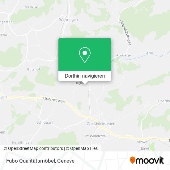 Fubo Qualitätsmöbel Karte