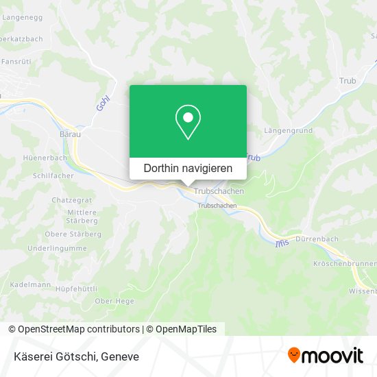 Käserei Götschi Karte