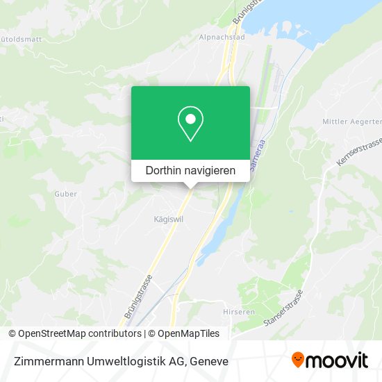 Zimmermann Umweltlogistik AG Karte