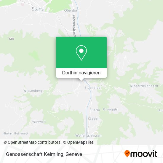 Genossenschaft Keimling Karte