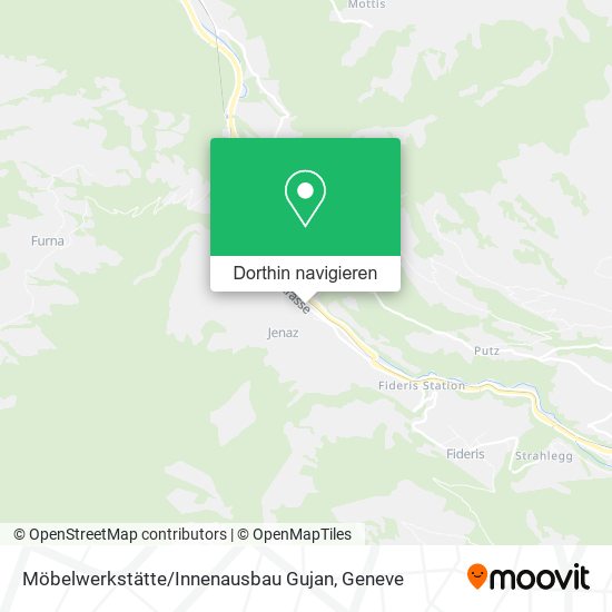 Möbelwerkstätte / Innenausbau Gujan Karte