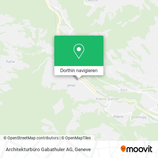 Architekturbüro Gabathuler AG Karte