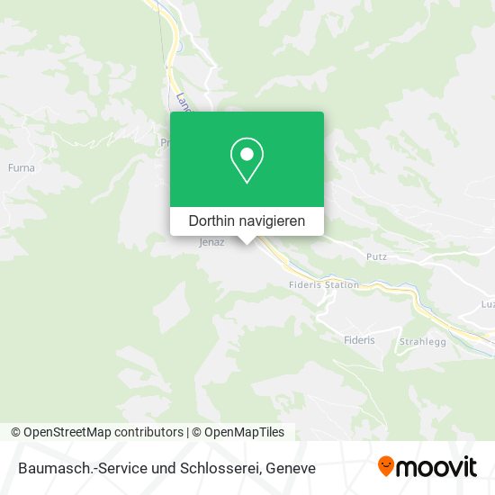 Baumasch.-Service und Schlosserei Karte