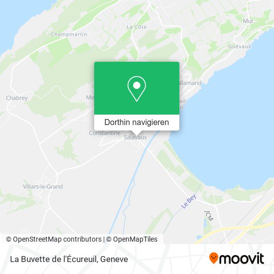 La Buvette de l'Écureuil Karte