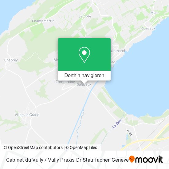 Cabinet du Vully / Vully Praxis-Dr Stauffacher Karte
