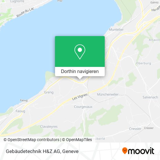 Gebäudetechnik H&Z AG Karte