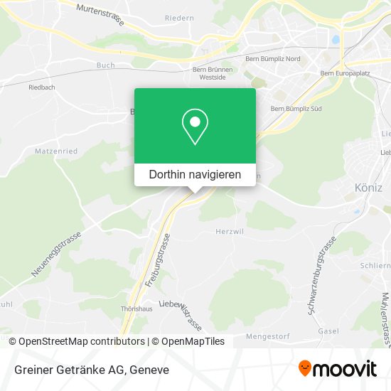 Greiner Getränke AG Karte