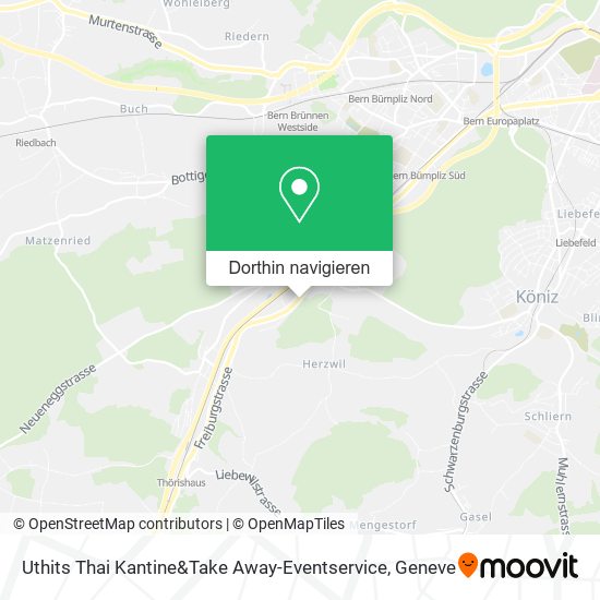 Uthits Thai Kantine&Take Away-Eventservice Karte