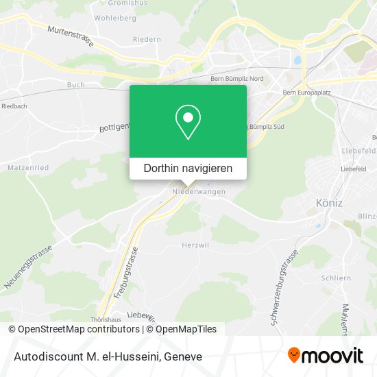 Autodiscount M. el-Husseini Karte