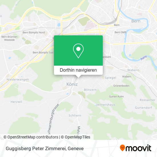 Guggisberg Peter Zimmerei Karte