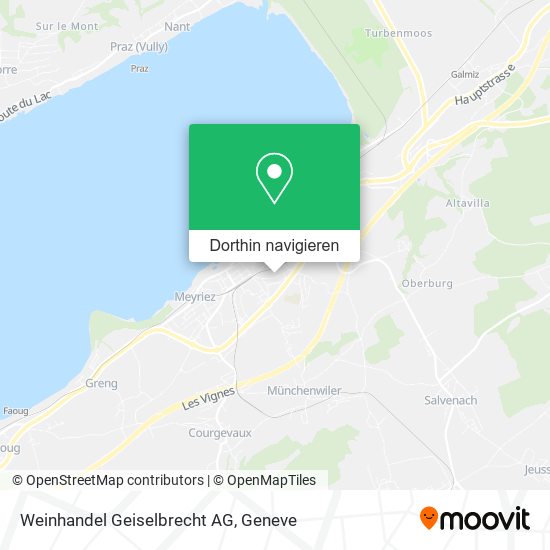 Weinhandel Geiselbrecht AG Karte