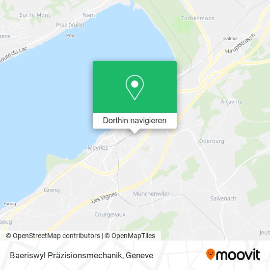 Baeriswyl Präzisionsmechanik Karte