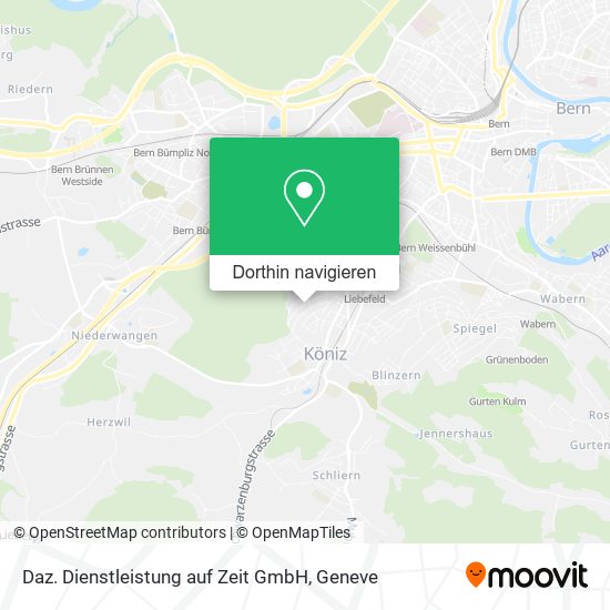 Daz. Dienstleistung auf Zeit GmbH Karte