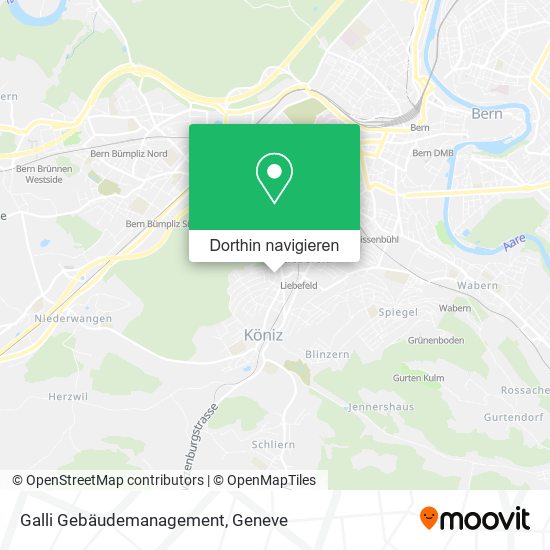 Galli Gebäudemanagement Karte