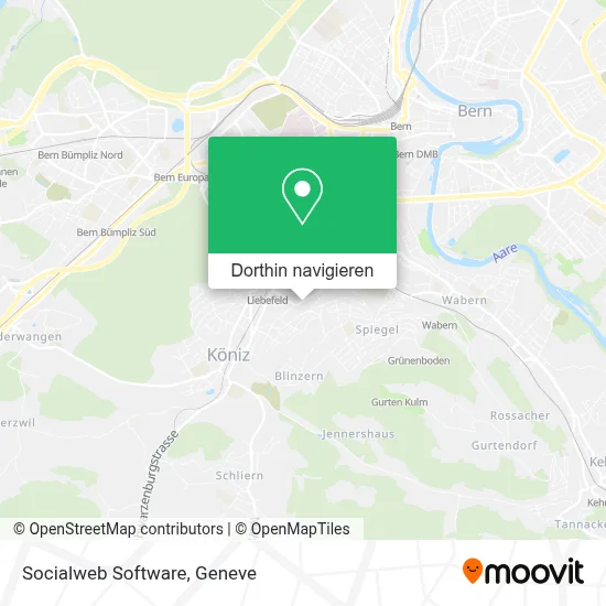 Socialweb Software Karte