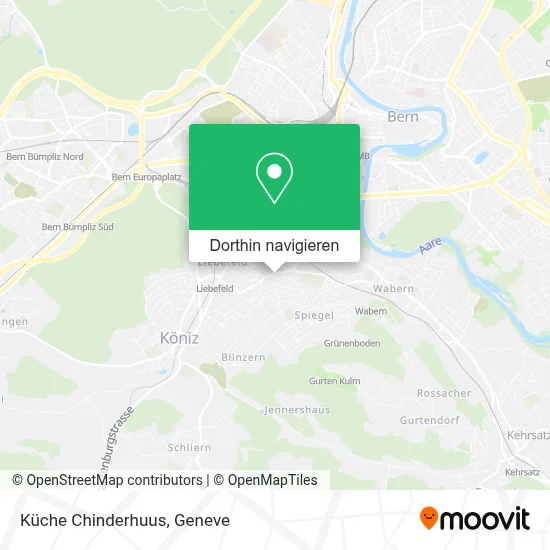 Küche Chinderhuus Karte