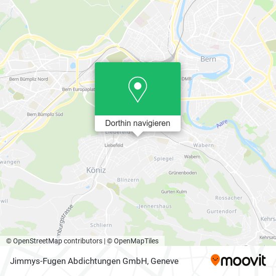 Jimmys-Fugen Abdichtungen GmbH Karte