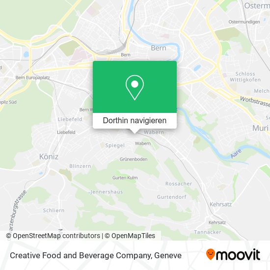 Creative Food and Beverage Company Karte