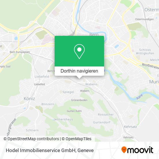 Hodel Immobilienservice GmbH Karte