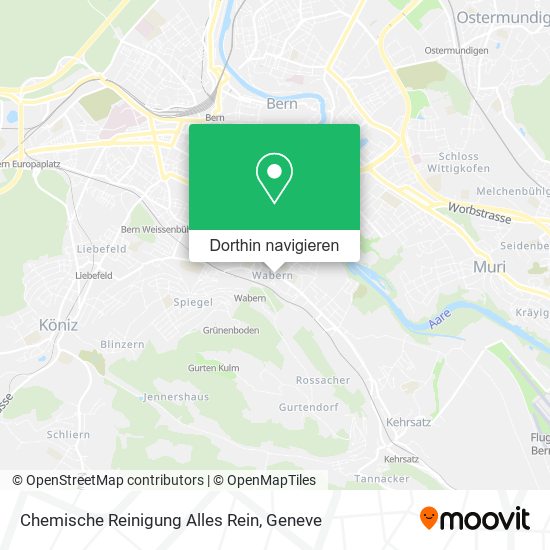 Chemische Reinigung Alles Rein Karte