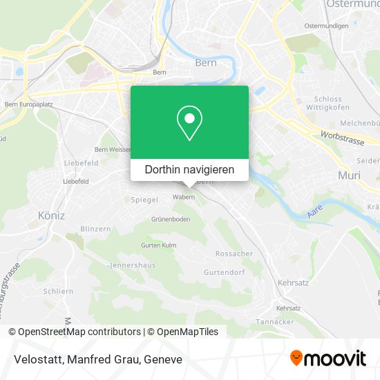 Velostatt, Manfred Grau Karte