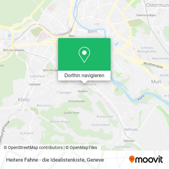 Heitere Fahne - die Idealistenkiste Karte