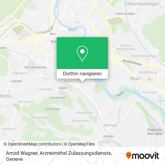Amzd Wagner, Arzneimittel Zulassungsdienste Karte