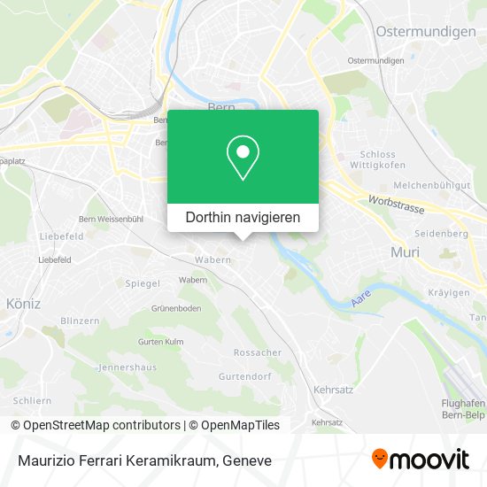 Maurizio Ferrari Keramikraum Karte