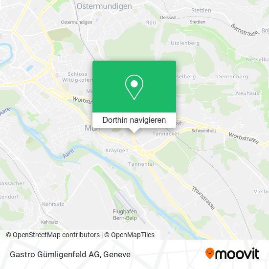 Gastro Gümligenfeld AG Karte