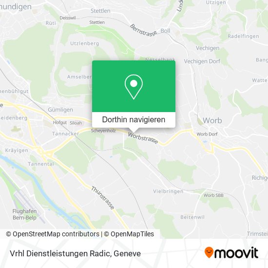 Vrhl Dienstleistungen Radic Karte