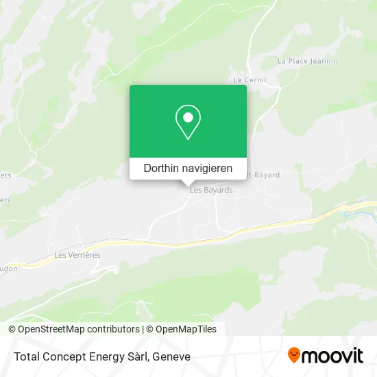 Total Concept Energy Sàrl Karte