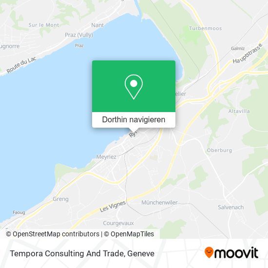 Tempora Consulting And Trade Karte