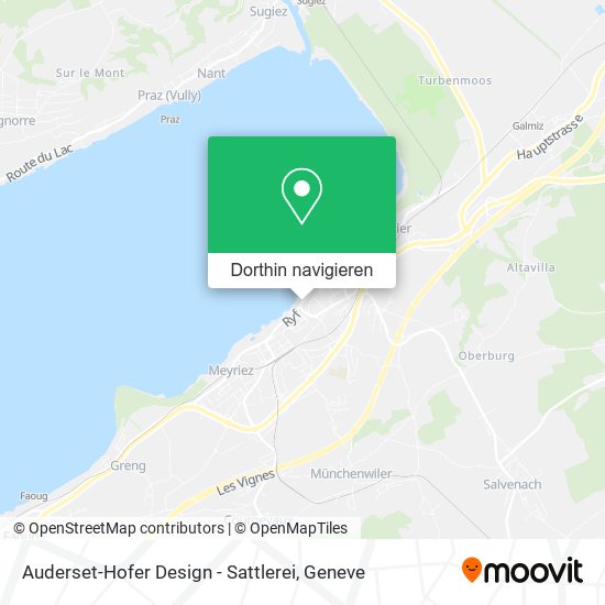 Auderset-Hofer Design - Sattlerei Karte